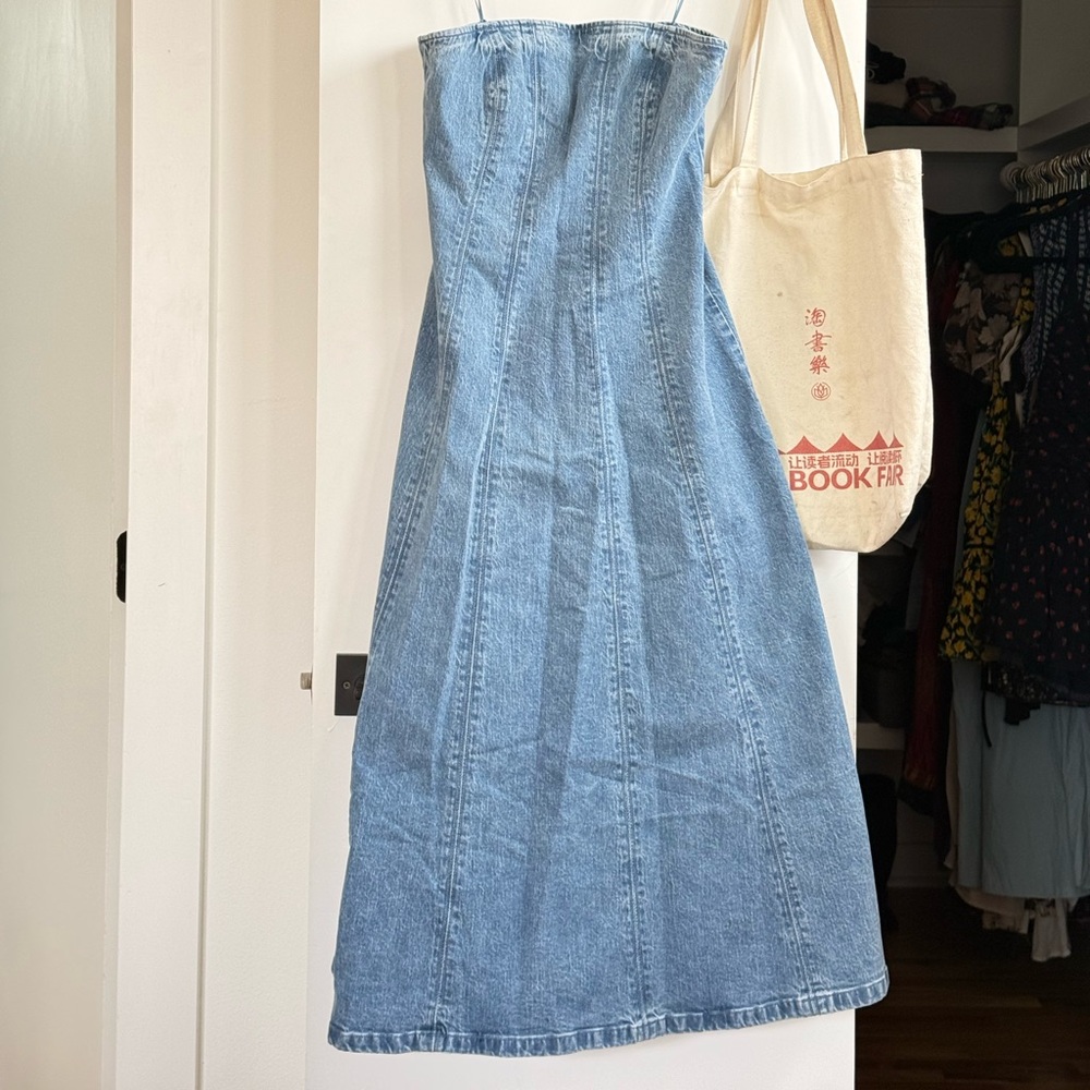 Abercrombie Light Blue Denim Dress